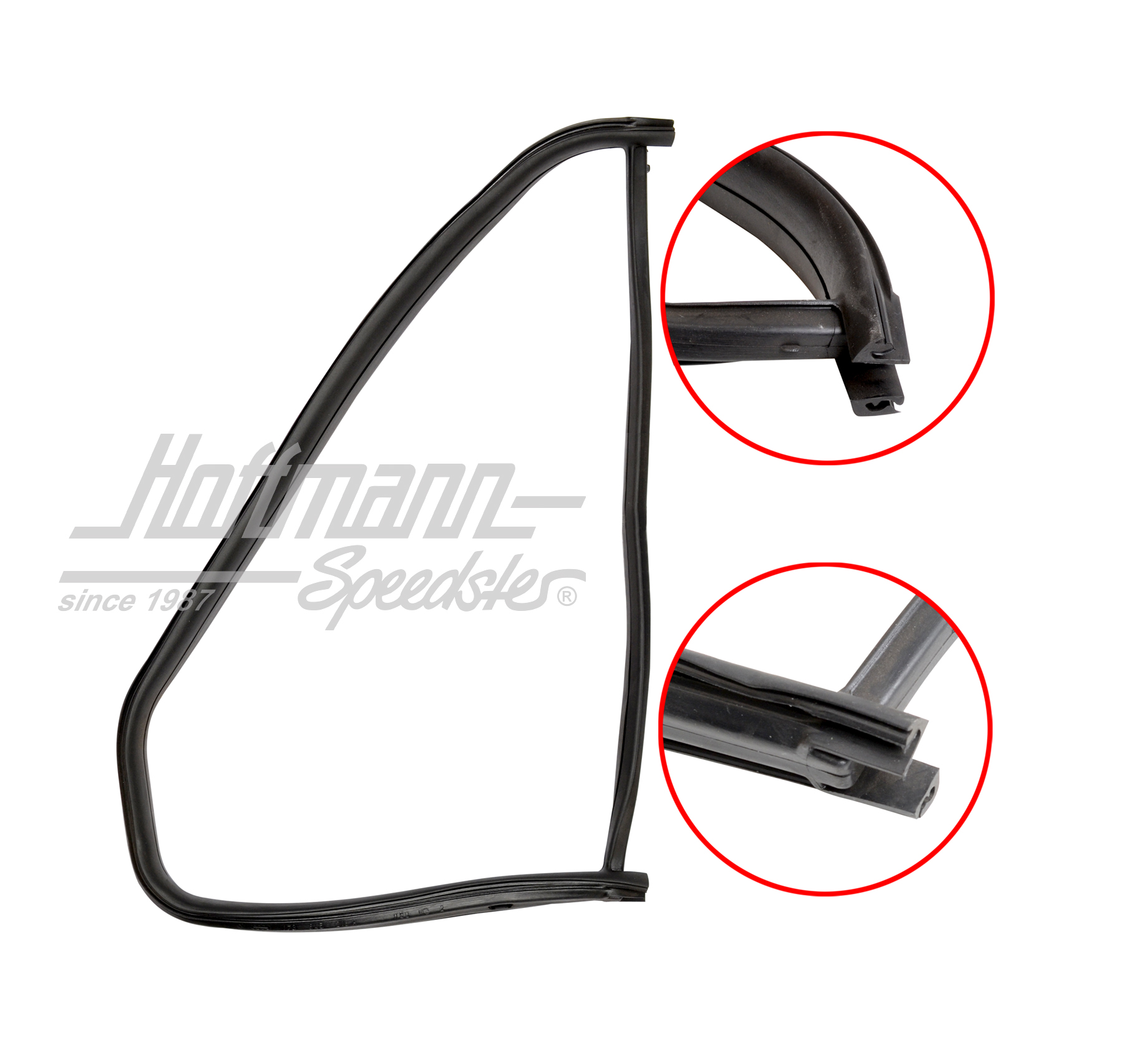 Guarnizione deflettore, anteriore, destra | 173 845 218 A | 180-7067-02