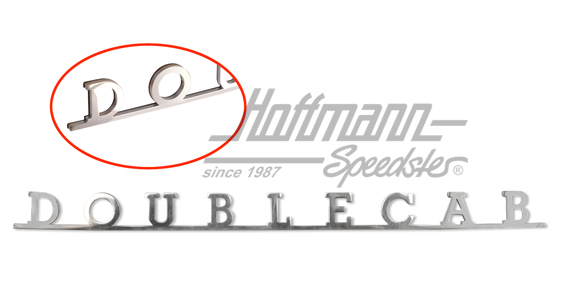 Logo, Furgone T1/T2/T3, DOUBLECAB                                                                   