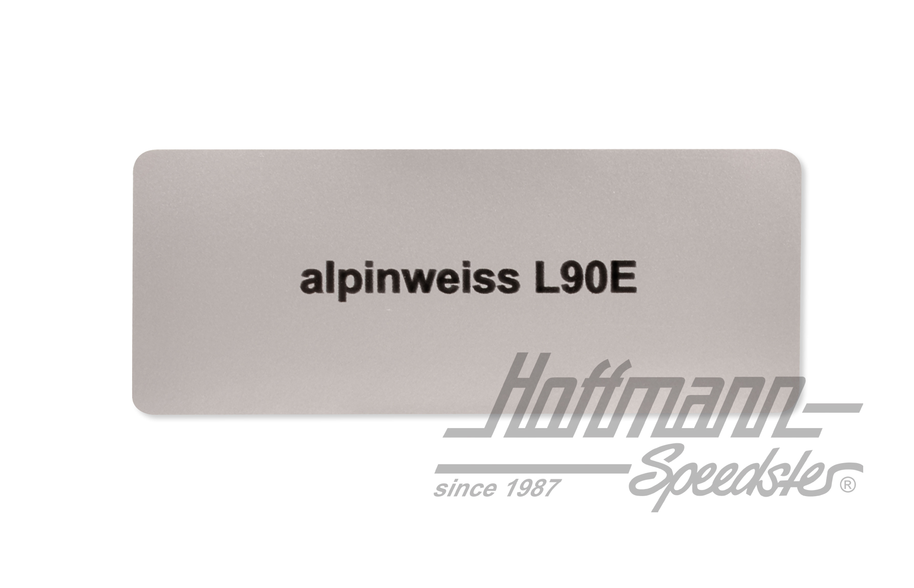 Adesivo, numero di colore L90E, bianco alpino | L90E | 021-0180-22