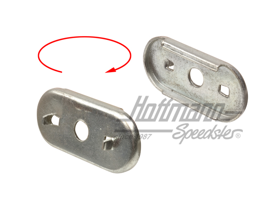 Alloggiamento, chiavetta respingente, anteriore | 211 843 467 A | 097-1041-11