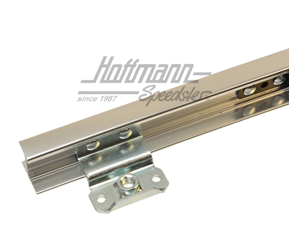 Deflettore, completo, Furgone T2, cromato, destra                                                   