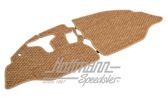 Tappetini, cocco, 59-65, beige / marrone chiaro | ZVW 2BUS ATN | 098-0040-14