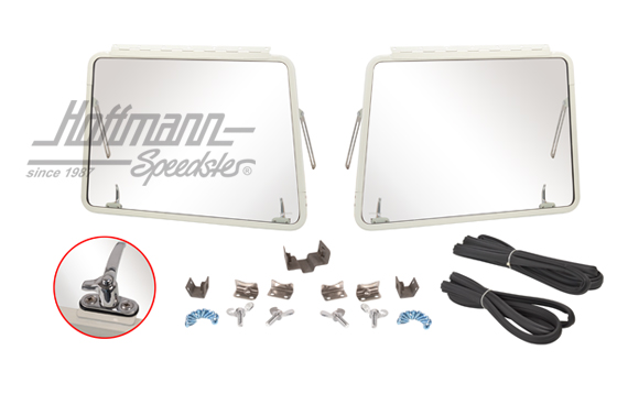 Set finestra Safari, anterior,  3.55-7.67, trasparente | --- --- --- | 089-3880