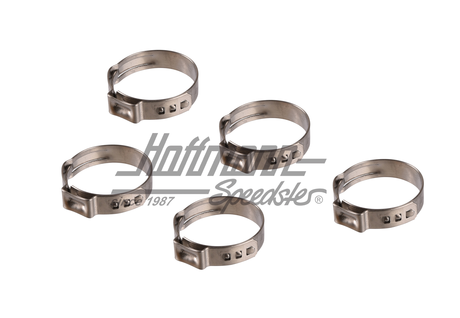 Fascette a un orecchio, regolabile, 22.4-25.6mm | --- --- --- | 020-0505-38