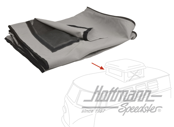 Pop-top di tela, Westfalia, Furgone T1, grigio | 231-701-GY | 089-2000-10