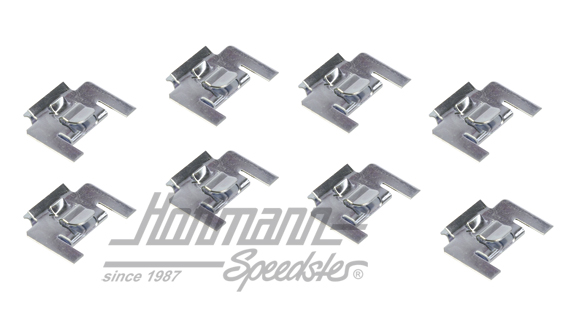 Clip, modanatura di tenuta finestra, (8 pezzi) | 171 837 485  8x | 350-3505-08