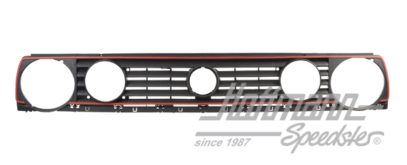 Calandra, fanale doppio, 87-92, rosso | 191 853 653 K | 208-0528