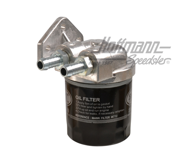 Supporto filtro dell'olio, filtro compreso, raccordo a sinistra | AC 115 198 | 010-0727