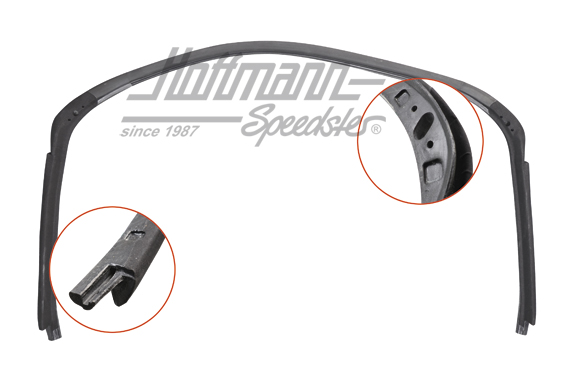 Guarnizione, cerchio Targa, davanti, 74-85                                                          