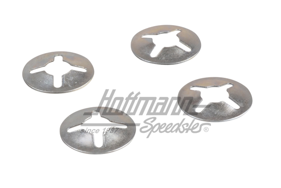 Clip supporto, emblema (4 pezzi), Furgone T1                                                        