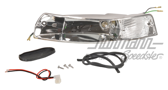 Alloggiamento lampeggiatore, 911, .69-73, sinistra | 901 631 401 03 | 580-1510-01