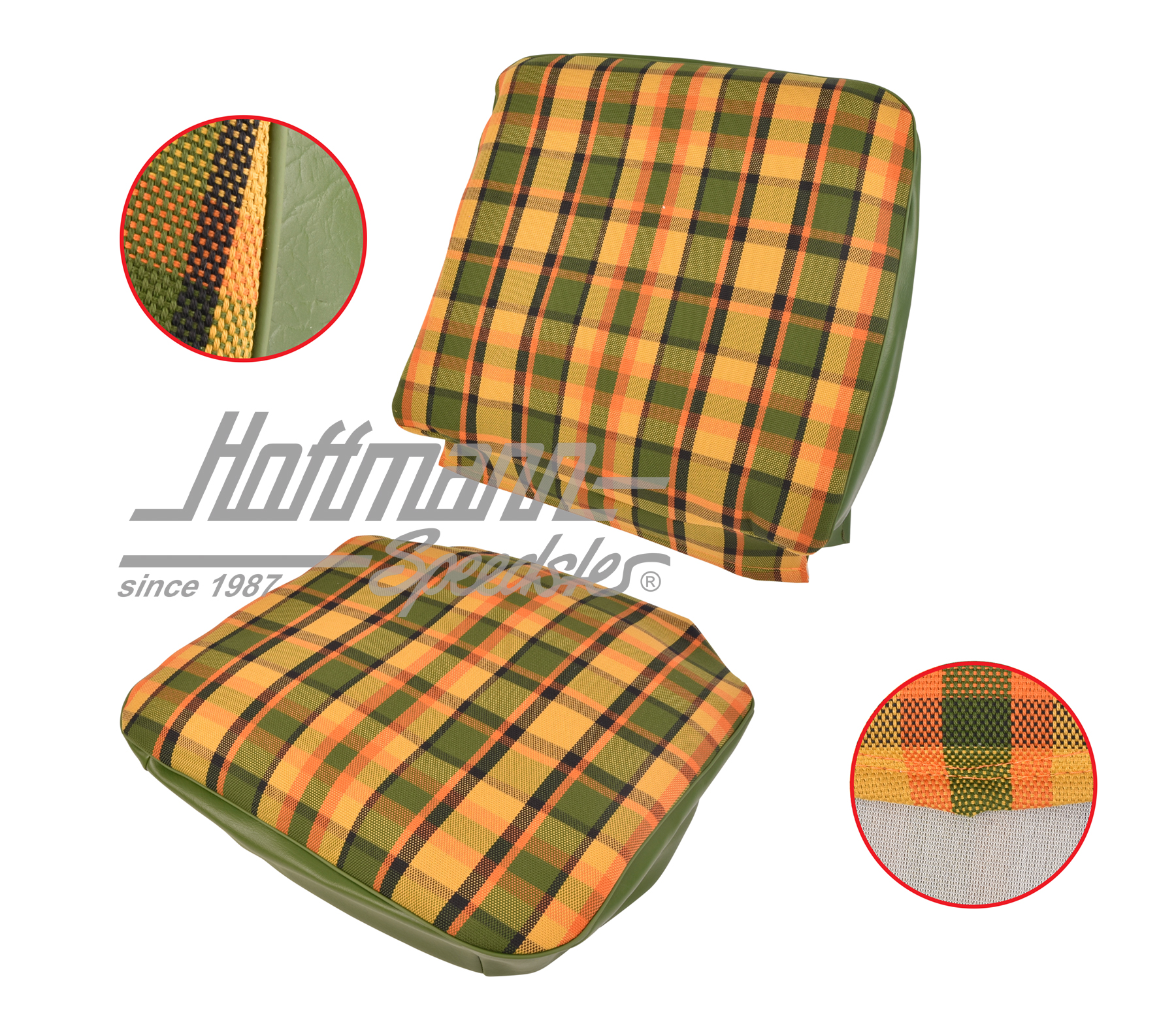 Coprisedile, Westfalia, giallo/arancione/verde, 68-74 |  | 098-1300-59