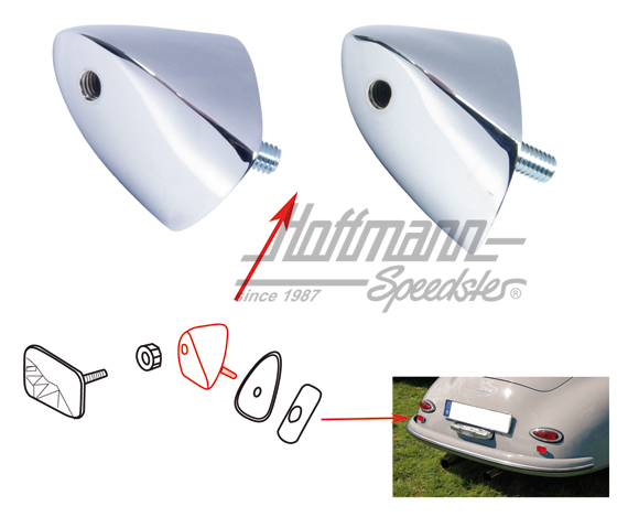 Mensola per catarifrangente, sinistra / destra                                                      