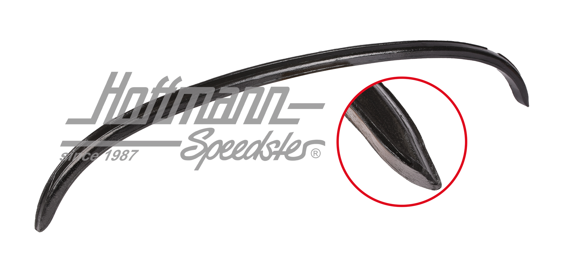 Centina sopra lunotto, 8.64-7.71 (plastica) | 151 871 093 BK | 020-4606-08