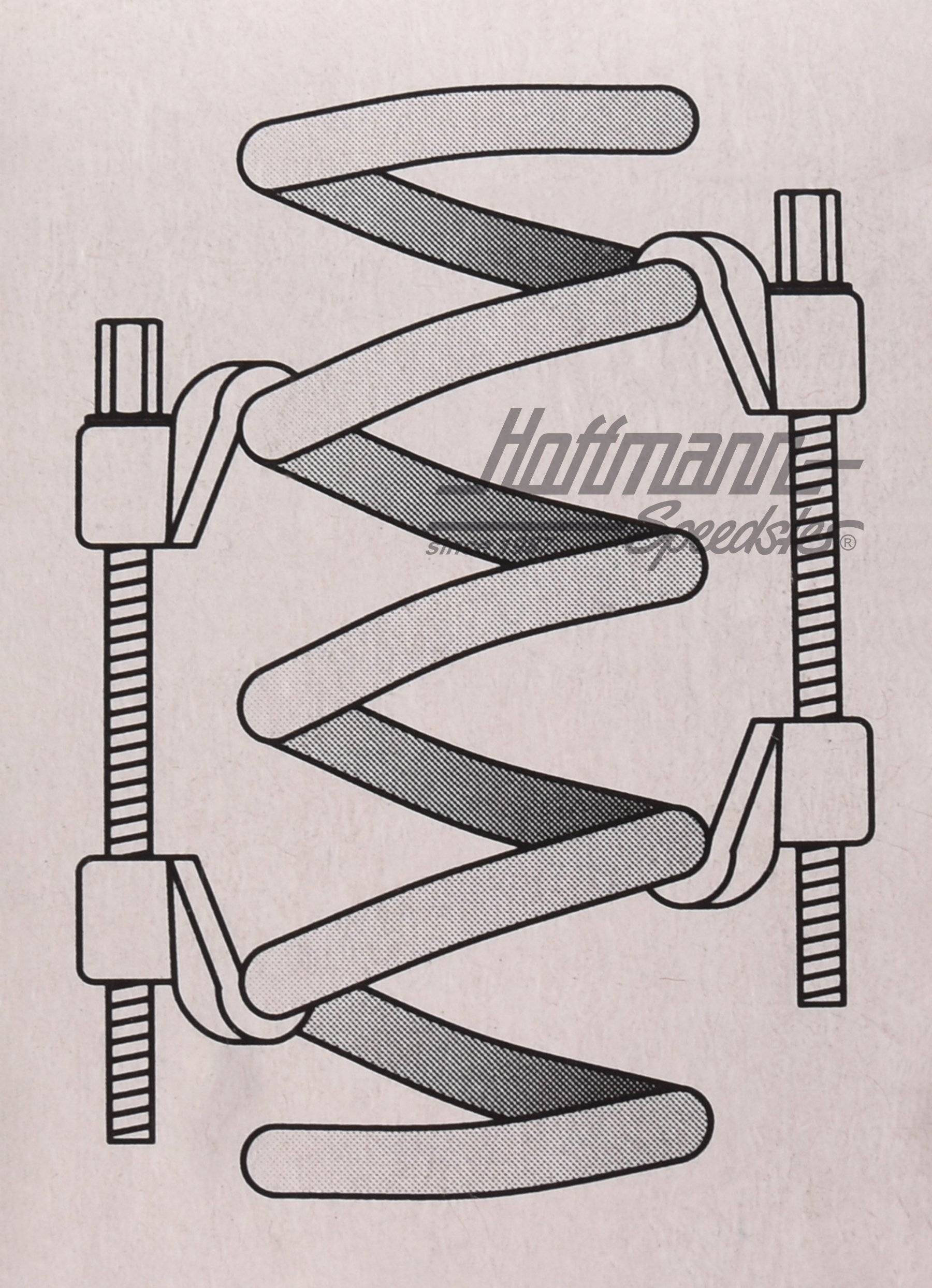 Compressore per molle, universale, 280 mm                                                           