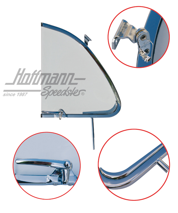Deflettore, completo, chiaro, 55-64, sinistra | 113 837 605 A | 020-5190-31