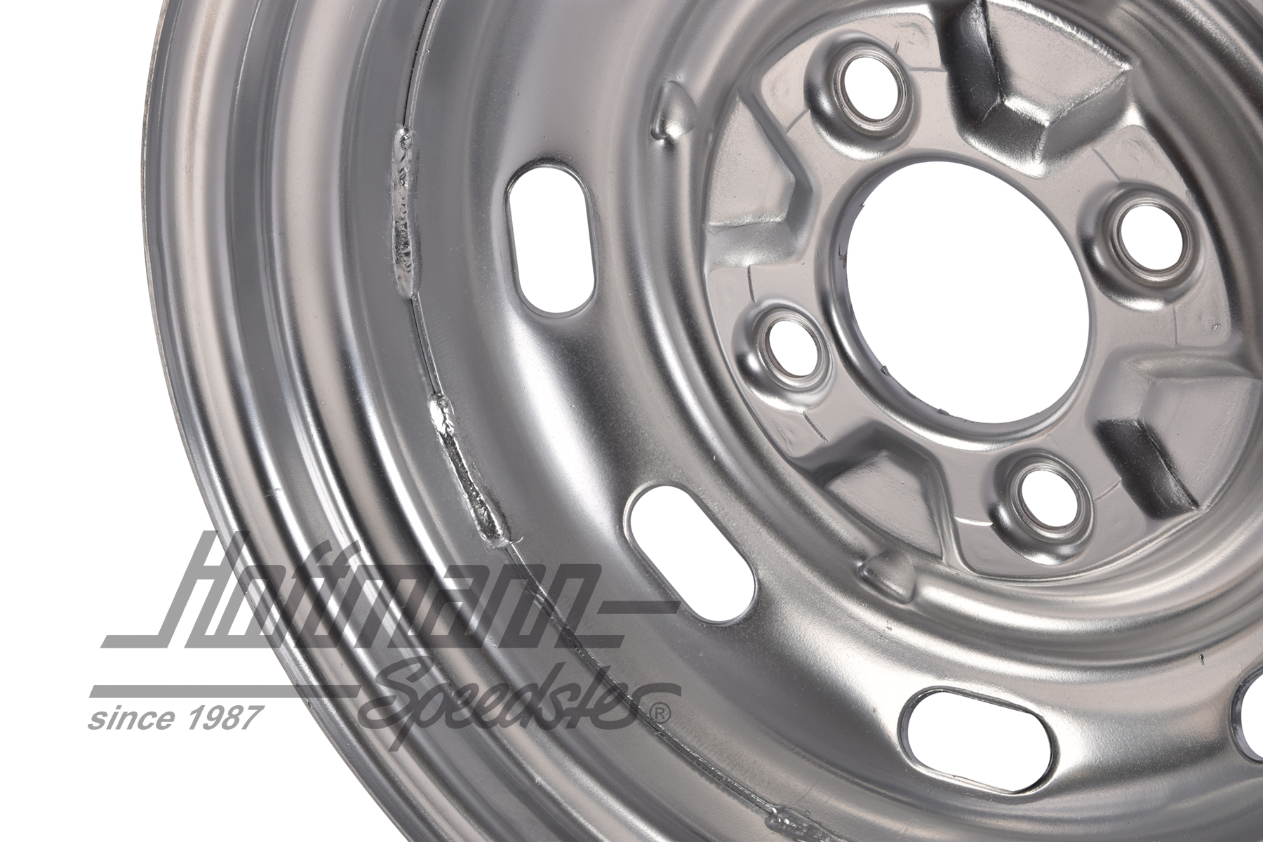 Cerchio cromato "standard", 4,5x15, ET45, senza omologazione                                        