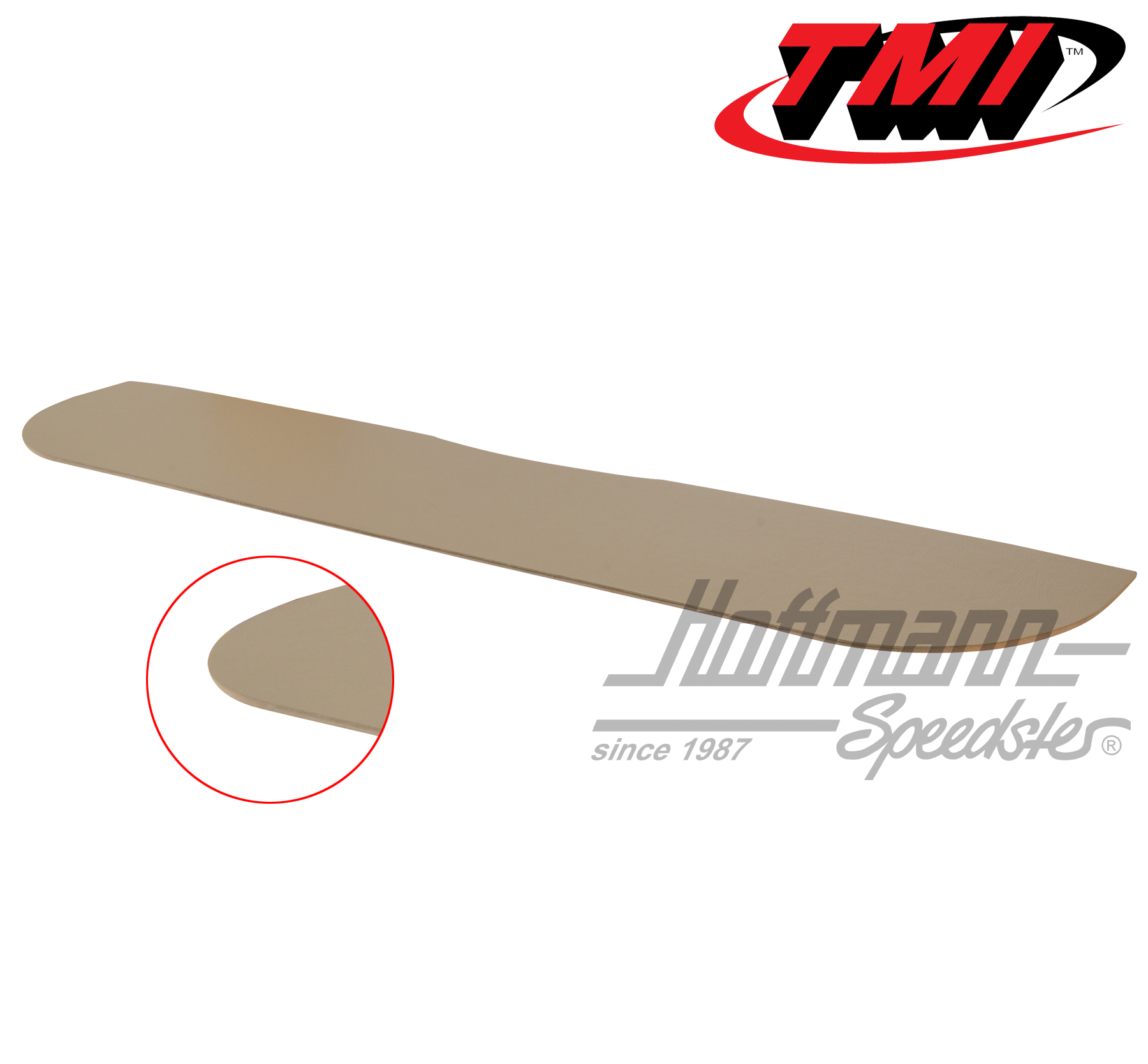 Pannello, schienale panca, superiore, 62-67, beige | 10-2140-14 | 098-0716-05