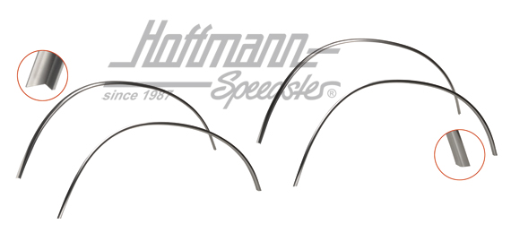 Set di modanature, passaggio della ruota, 911,65-73 | 901 559 125 51 | 510-9990