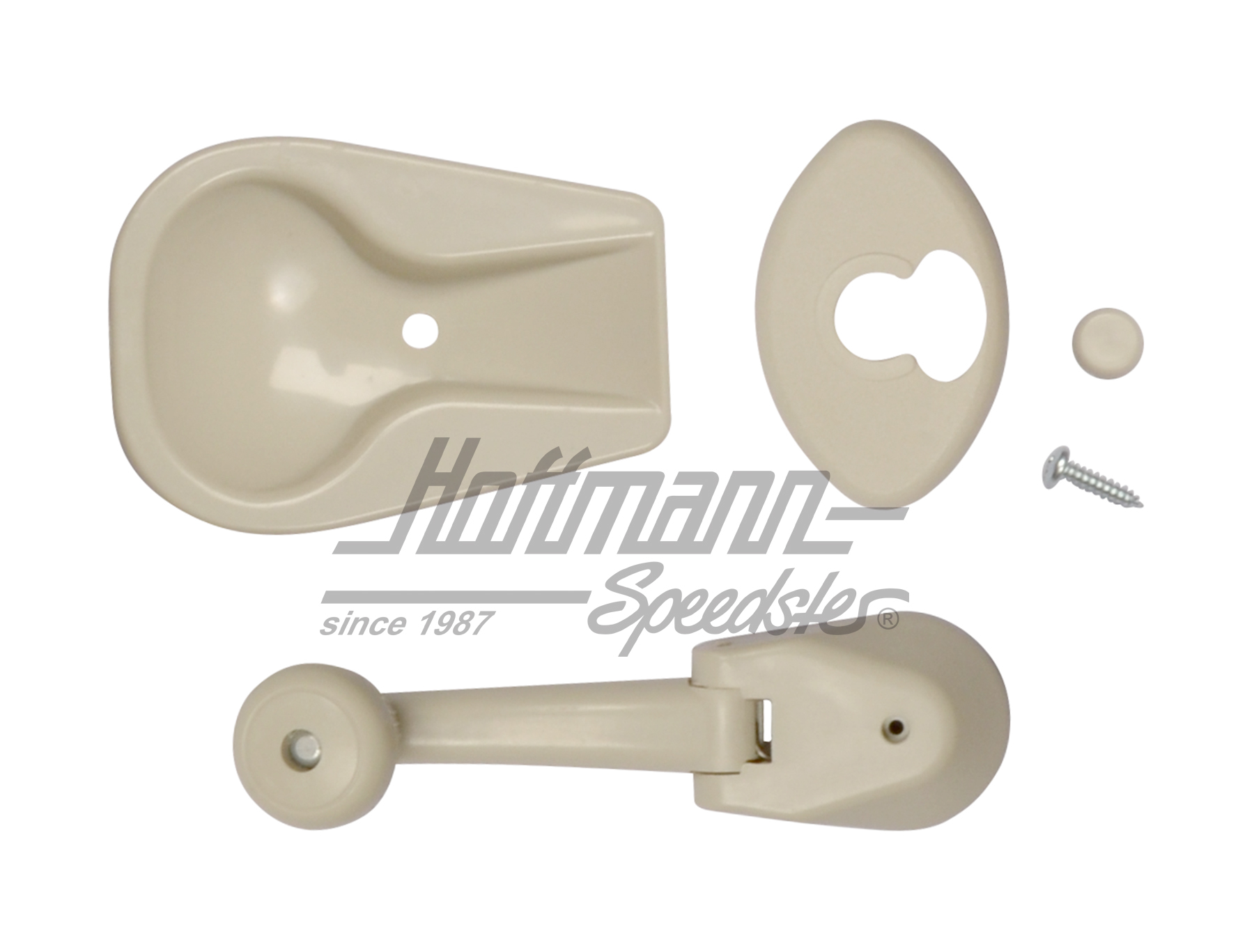 Set di riparazione, manovella tetto apribile, beige | 253 877 453 KIT beige | 020-5503-04