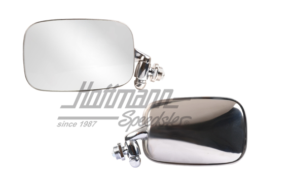 Specchietto retrovisore, Karmann Ghia, 65-, sinistro, Qualità Superiore | 141 857 501 B | 060-6113-01