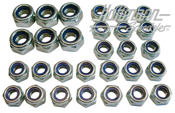 Set dadi autobloccanti, basamento Tipo 1, -7.60 | --- --- --- | 020-0270