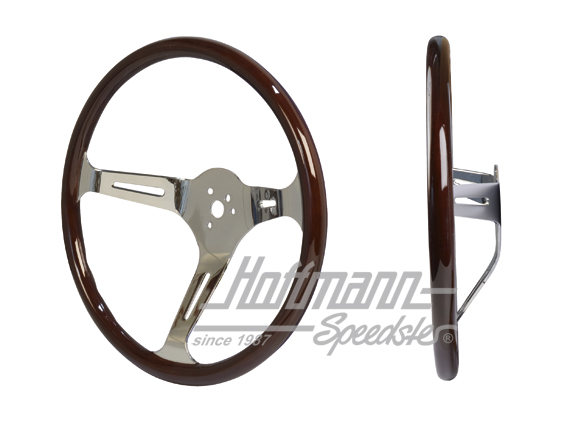 Volante in legno, (scuro), Empi,  380/23 mm | 79-4022-7 | 020-3280-26