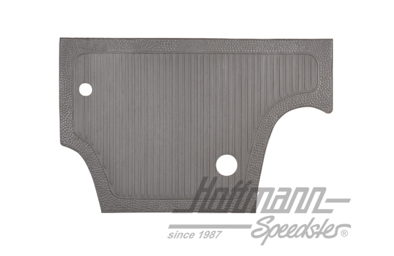 Tappeto di gomma, lamiera paratia, 59-65, grigio | 113 863 107 GY | 020-5453-04