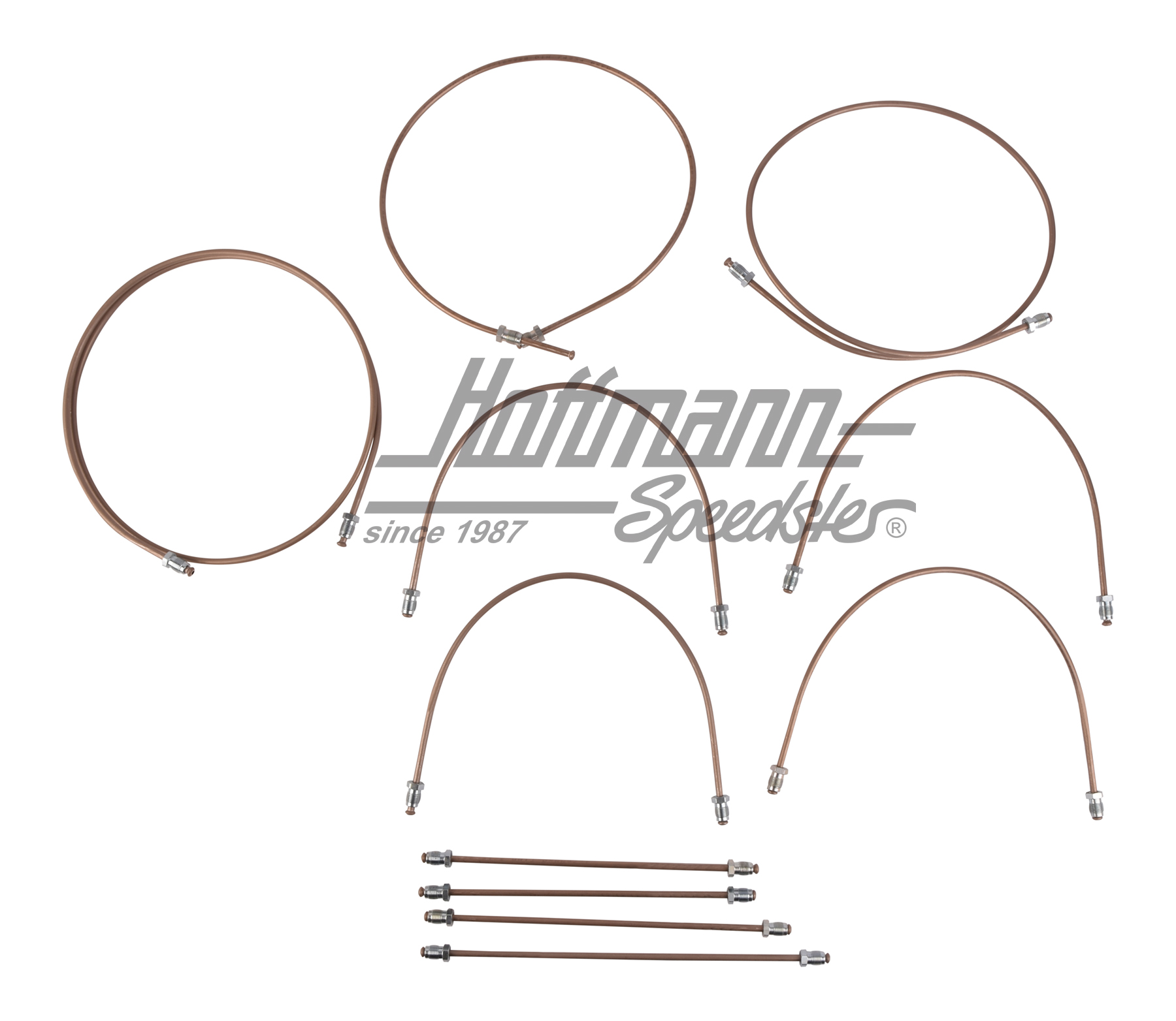 Set tubi flessibili freno, Porsche 914 | 99357906 | 600-6250