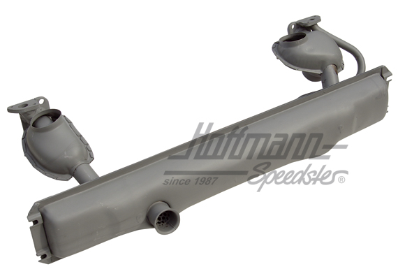 Silenziatore scarico, Furgone T2, 1.3-1.6, 8.71-7.79 | 211 251 051 T | 090-2035
