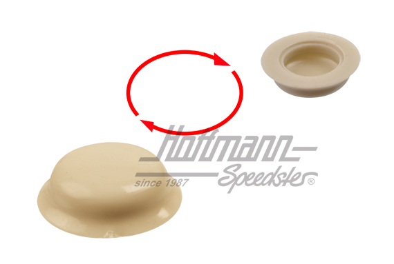 Cappuccio, rivestimento del montante C, grigio | 311 867 169 8AX | 208-1914-18