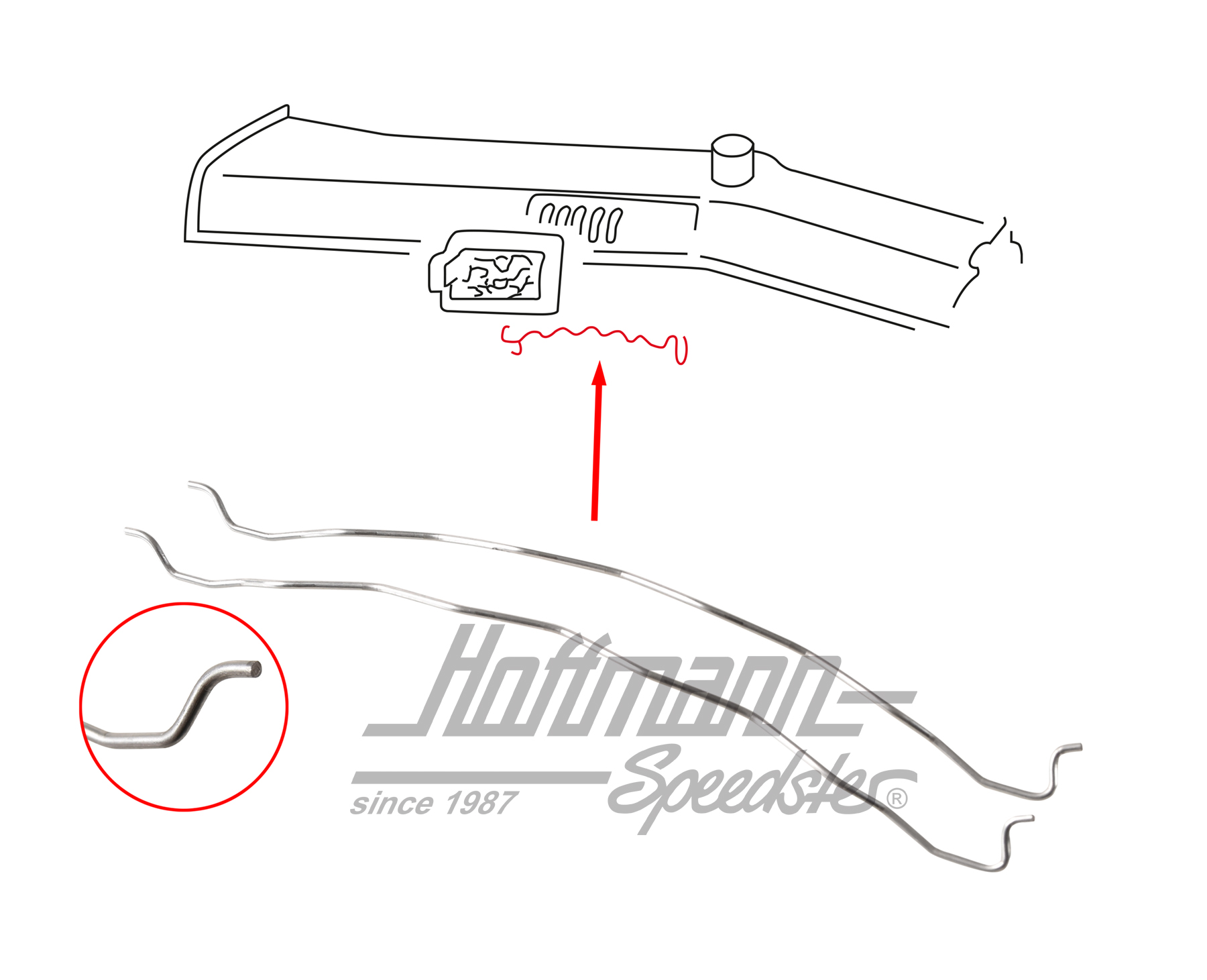 Fili di tensione, uscita d'aria, condotto aria calda, | 113 255 965 | 020-5395-08