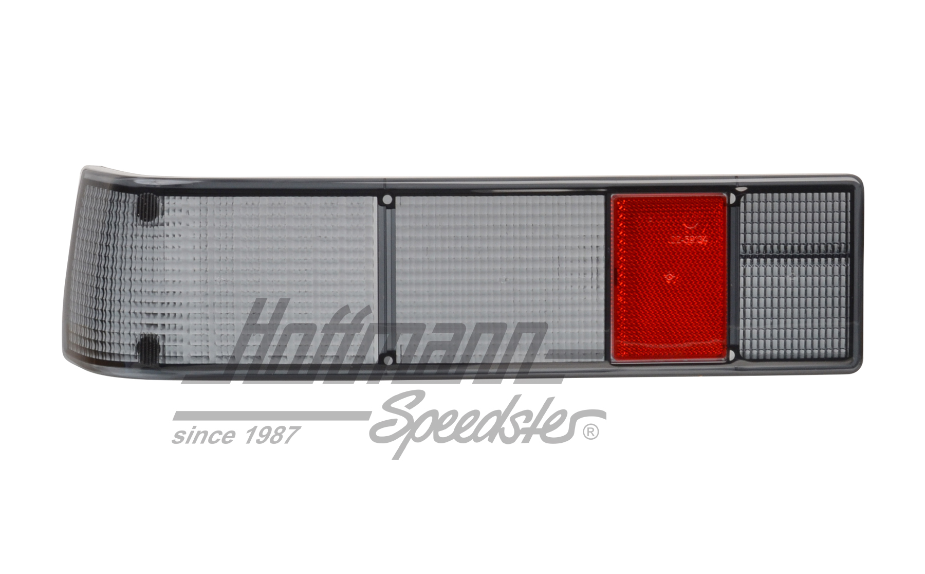 Vetro luce posteriore, 914, grigio/rosso, sinistra | P15918S | 600-9562-41