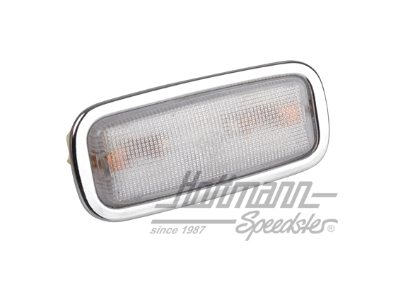 Plafoniera interna, 911 Coupé/356 C, superiore, bordatura cromata                                   