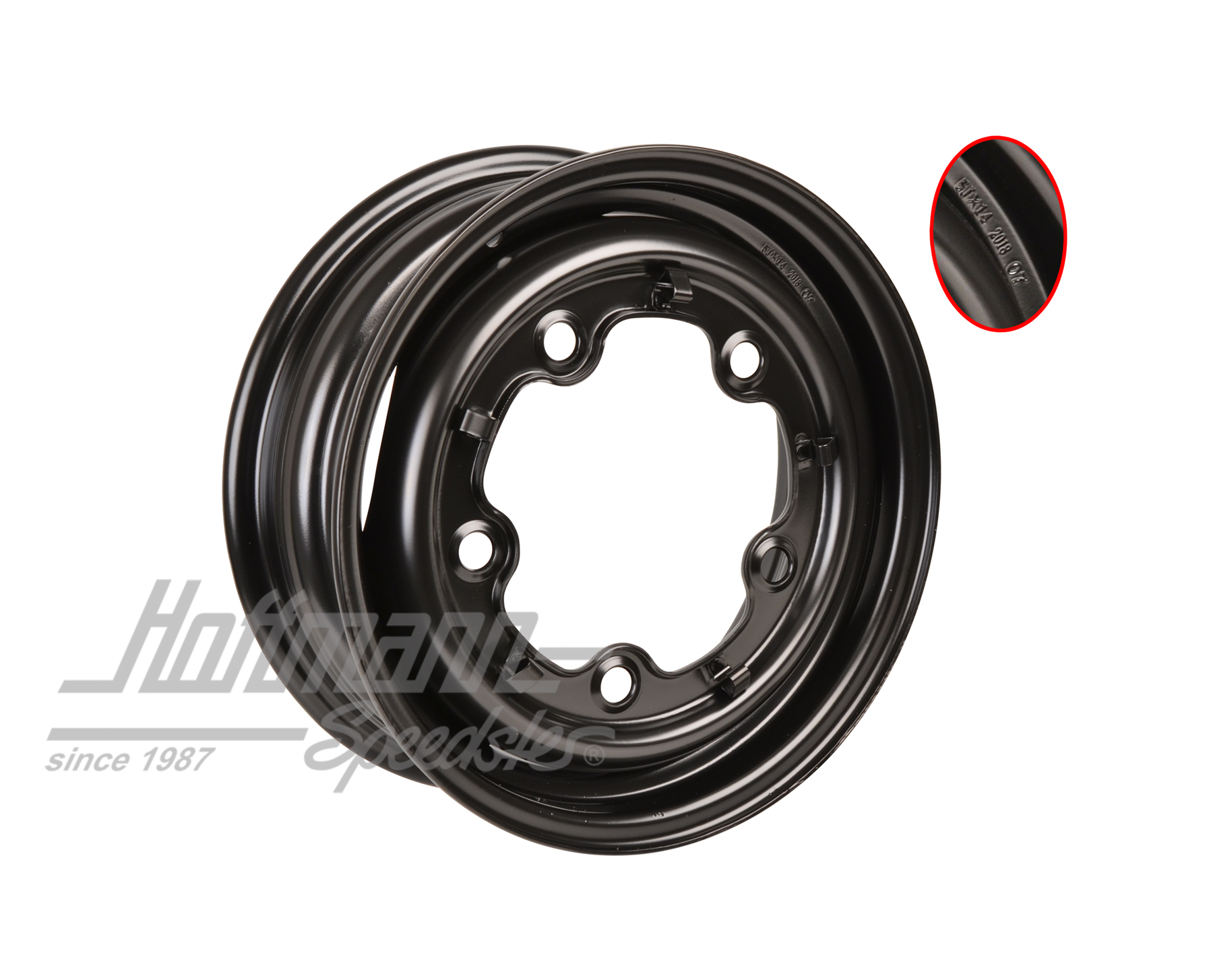 Cerchio in acciaio, Furgone T1/T2, 5x14 offset47, 63-70 | 211 601 027 F | 089-2413