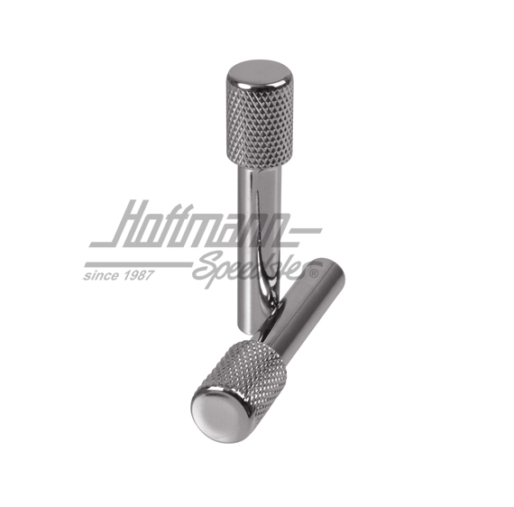 Pulsanti bloccaggio della porta, alluminio, zigrinato | 837 188 KL | 200-5215