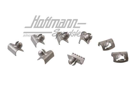 Clip, guarnizione pozzetto finestrino, interno, 356 | 999 591 301 02 | 510-6910