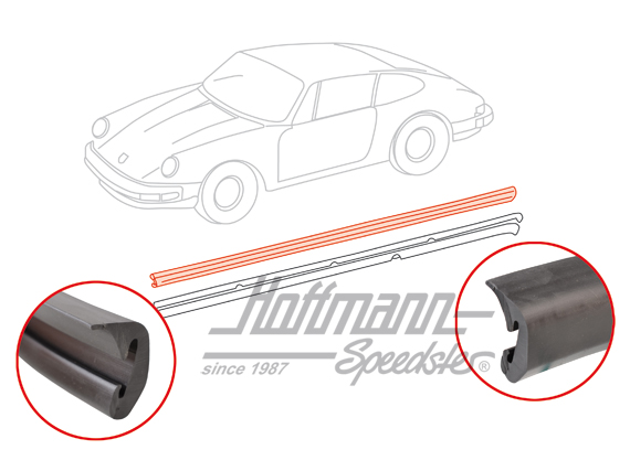 Guarnizione, rivestimento poggiapiedi sotto portiera
, 74-89 | 930 559 103 01 | 515-0990-08