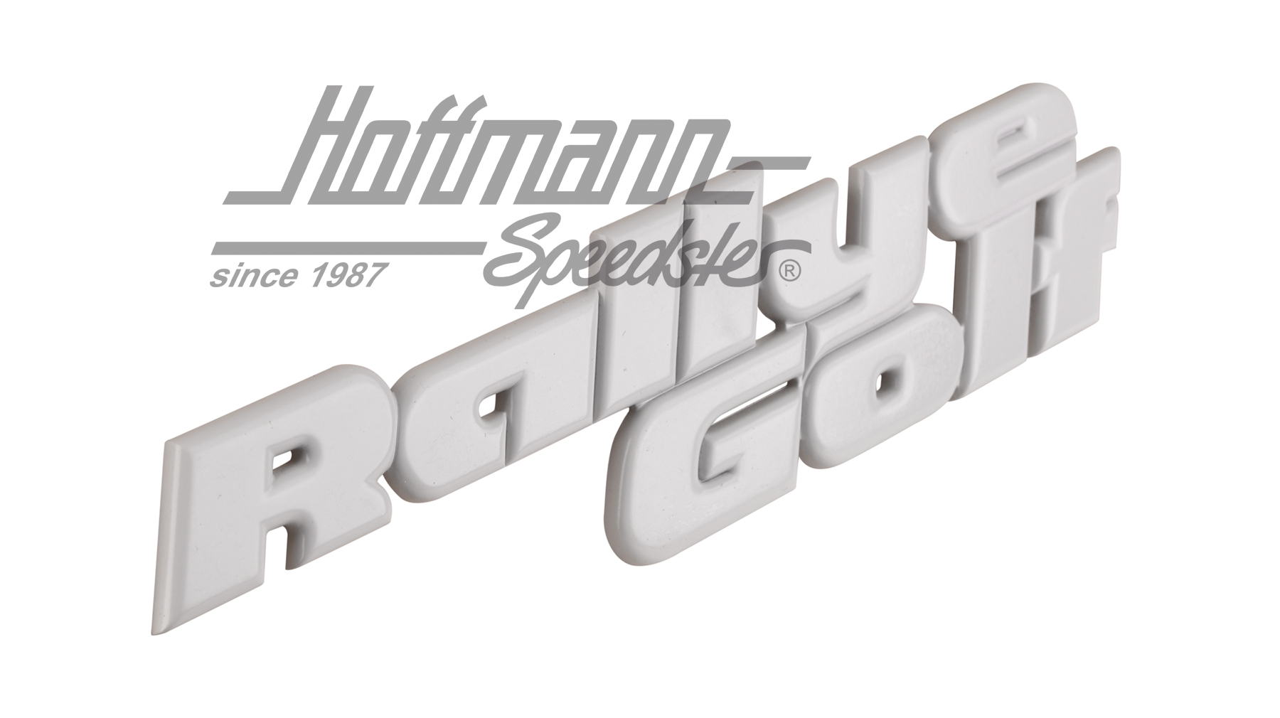 Logo, Rallye Golf, posteriore                                                                       