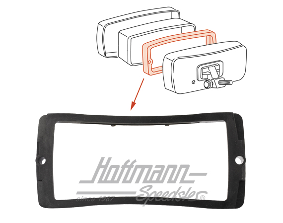 Guarnizione, fendinebbia, 911, sinistra o destra                                                    