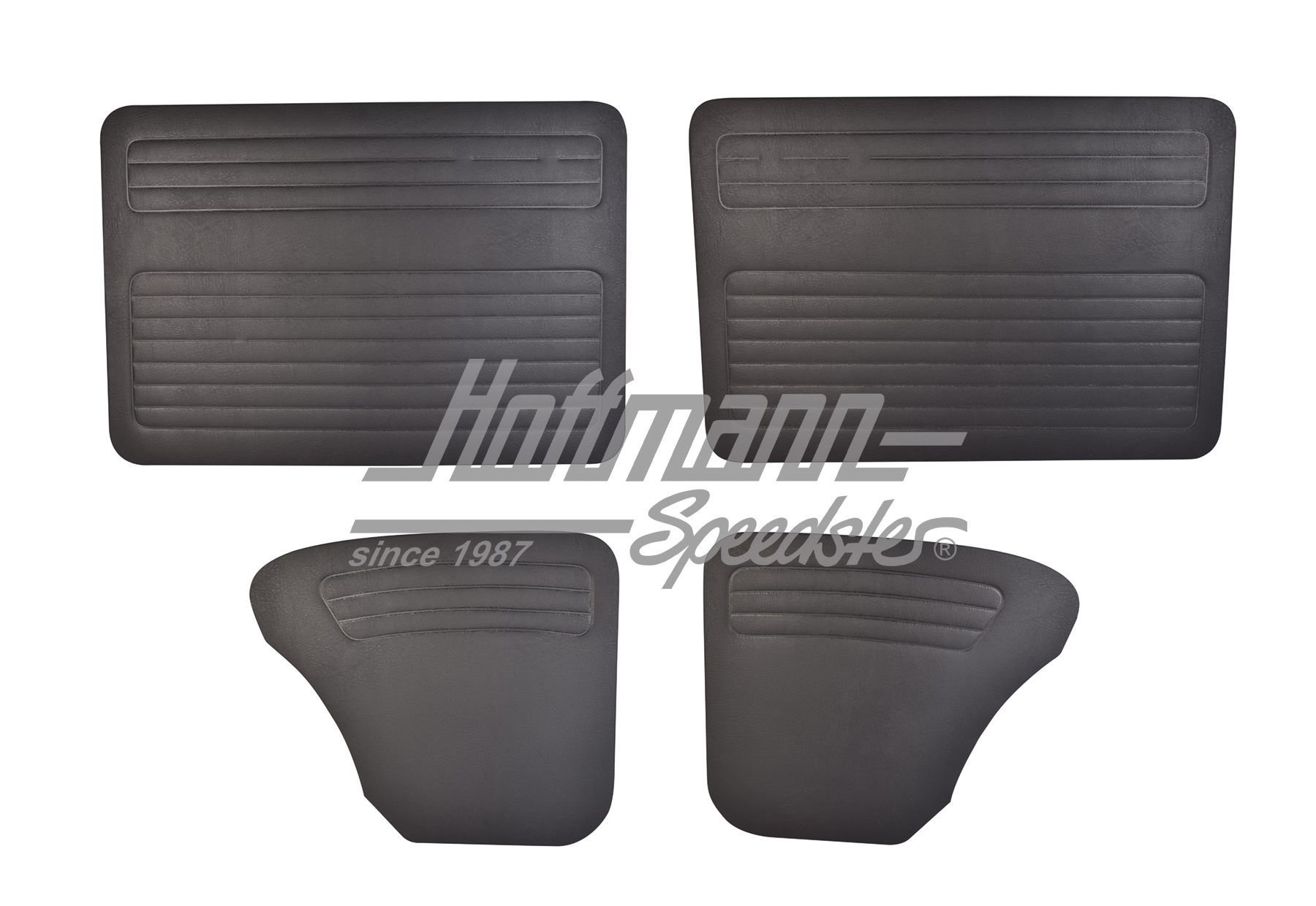 Rivestimento portiera e laterali, nero, Berlina, 8.55-7.64 |  | 020-0020-05